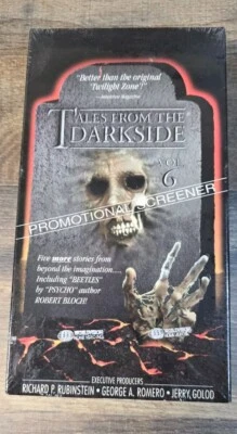 Tales From the Darkside Vol 6 VHS 1993 Horror Promotional Screener Sealed New - Image 1 of 4