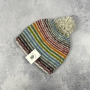 Cappello da donna Pachamama lavorato a mano Hoxton Bobble Beanie Casual multi... - Foto 1 di 8