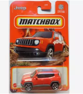 Matchbox '19 Jeep Renegade orange, 16/100 - Bild 1 von 1