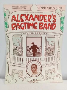 Alexander's Ragtime Band, foto Irving Berlin, edición de película 1938 con Alice Faye - Imagen 1 de 3