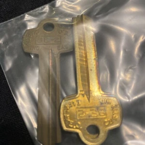 Curtis key blanks BE-2 VINTAGE KEY BE2 - Picture 1 of 1
