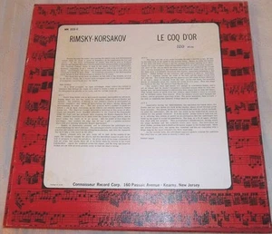 Rimsky-Korsakov Le Coq D'Or Connoisseur MK 222-C 3 Disc LP Vinyl Record Box Set - Bild 1 von 1