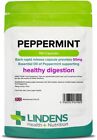 Peppermint Oil Capsules 50mg (100 pack) Essential Oil, Wind, Gas [Lindens 1400]