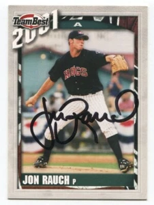 2001 Team Best Joe Rauch Signed Card Baseball Autograph AUTO #75 - Picture 1 of 2