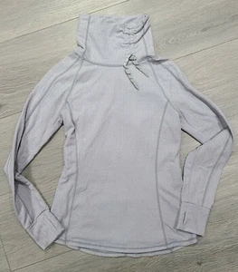 Kyodan Jacke Petite kleine lila Schildkröte Hals aktive Daumenlöcher Pullover - Bild 1 von 5