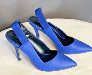 Aldo Toviel Slingback Pump Women's Electric Royal Blue Size 6.5 Heel Dress Shoes - Picture 1 of 12