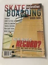 Vintage Big Brother Skateboard Magazine February 2000 Issue 57 Danny Way