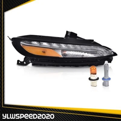 Fit For 2014-18 Jeep Cherokee Right Side LED DRL Parking Light Turn Signal Lamp - Image 1 of 4