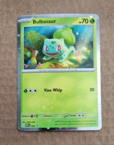 Bulbasaur 046- Pokemon 151 Scarlet & Violet Holo Promo Card - Picture 1 of 3