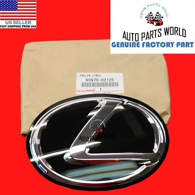 EMBLEMA PARRILLA DELANTERA ORIGINAL OEM LEXUS ES350 GS350 IS250/350 NX RX350 90975-02125 Foto 1 de 4