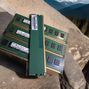 32GB Samsung 8 x 4GB 1Rx8 PC3-12800U DDR3-1600 240-Pin RAM Memory M378B5173QH0 - Picture 1 of 3