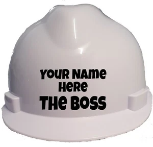 Kinder personalisierte The Boss harte Mütze Kleinkind, Kinder, Einheitsgröße 1-12 Jahre - Bild 1 von 12