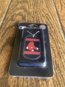 Boston Red Sox Metal Dog Tag Necklace MLB Licensed Baseball Jewelry - Picture 1 of 3