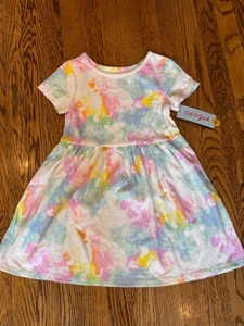 Cat and Jack Dress Colorful Rainbow Girls Size 18 months New - Picture 1 of 4
