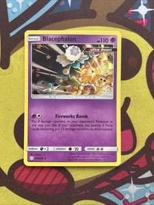 Pokemon Blacephalon 104/236 - SM Cosmic Eclipse - Holo Rare - Excellent - Picture 1 of 2