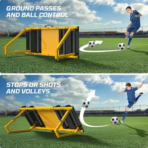 Soccer Rebounder Board Training Equipment Wall Replay Trainer for Ball Control - Picture 1 of 8