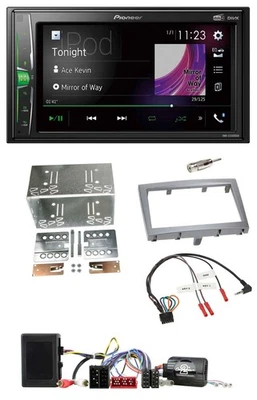 Pioneer 2DIN Lenkrad DAB USB Bluetooth Autoradio für Porsche 911 Boxster Cayman - Bild 1 von 4