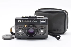 [MINT+ w/Case] Rollei 35 Classic Titan Black 40mm f/2.8 Sonnar Film Camera JAPAN - Picture 1 of 23