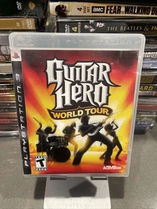 Guitar Hero: World Tour (Sony PlayStation 3, 2008) PS3 Complete with Manual CIB - Picture 1 of 3