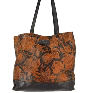 Borsa tote Patricia Nash Toscano Paisley in pelle con stampa floreale foglia - Foto 1 di 14