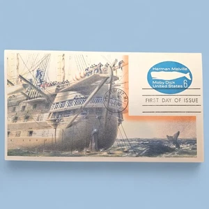 Whale Captured / Moby Dick / First Day Cover / FDC Herman Melville U554 1970 - Picture 1 of 1