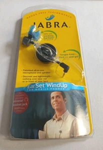Jabra EarSet WindUp EarPiece Microphone Speaker For Mobile/Cell Phones - Picture 1 of 8