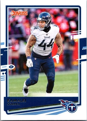 2020 Donruss #249 Kamalei Correa - Image 1 of 2