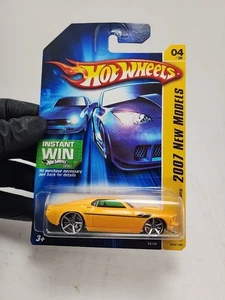 Hot Wheels '69 Ford Mustang 004/180 #4 of 36 Yellow 2006 with Protector  - Picture 1 of 14