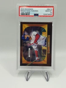 2024 BOWMAN 1955 BOWMAN ANIME #BA13 MASATAKA YOSHIDA PSA 10 - Picture 1 of 3