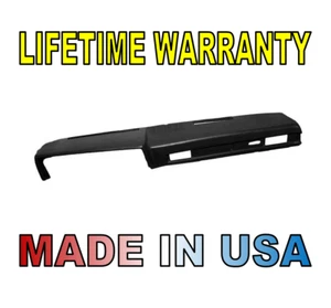 19 81 82 83 84 85 86 87 88 89 90 91 Chevy GMC Truck Urethane Dash Pad Black C10 - Picture 1 of 10