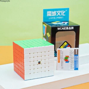 MOYU 7x7x7 Speed Magic Cube Stickerless Cube Brain Teasers Twist Puzzle Toy Gift - Picture 1 of 5