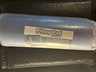  Ontel Pillow Pad Tablet phone Multi-Angle Stand Soft sealed Blue  - Image 1 of 4