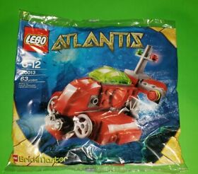 LEGO Atlantis Neptune Microsub 20013  Brickmasters Polybag New Sealed Mini 