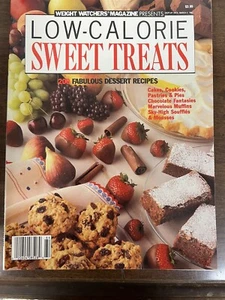 Weight Watchers Magazine LOW-CALORIE Sweet Treats 1987 - Picture 1 of 1