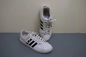 Adidas Mens Cloudfoam Advantage AW4294 White Sneakers Size 8.5 1F - Picture 1 of 9