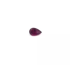 0.96 ct Best Grade Purple Pink / Natural Tourmaline - Pear 8x5 mm Video !! - Picture 1 of 3