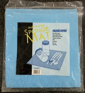 Casabella Multipurpose SPONGE MATS 3-pack NEW In Package BLUE - Picture 1 of 2