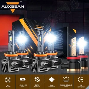 For Pontiac G6 2005-2007 AUXBEAM Canbus LED Headlights High Low Fog Kit Combo - Picture 1 of 12