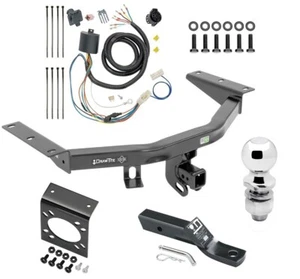 Trailer Hitch w/ 7-Way RV Wiring For 16-22 Honda Pilot + Wiring 2" Ball Bracket - Picture 1 of 13