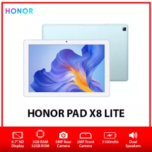 (Wi-Fi) HONOR Pad X8 Lite 9.7” Octa Core 5MP Camera Android PC Tablet – 3GB+32GB - Picture 1 of 7