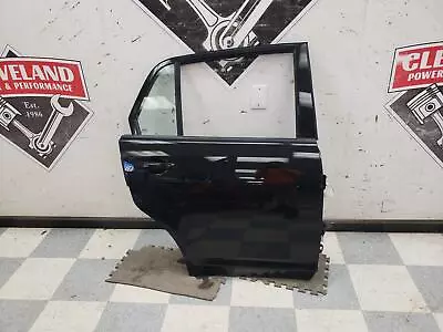 2007-2011 Nissan Versa Sedan OEM RH Right Passenger Rear Door Assembly Black - Image 1 of 4