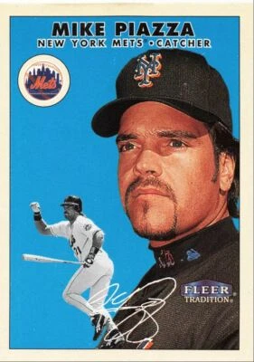 2000 Fleer Tradition Mike Piazza New York Mets #281 - Image 1 of 2