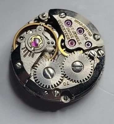 Movimiento Reloj Mujer Bueche Girod Cal 70 14mm Funciona Para Reparaciones Foto 1 de 4