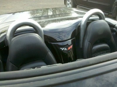 1997 - 2004 Chevrolet chevy corvette C5 convertible seat back roll hoops Foto 1 de 4