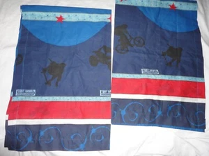 TONY HAWK BLUE BLACK SKATEBOARD (PAIR) SHORT PANELS TUSCAN 40 X 62 BOYS - Picture 1 of 9