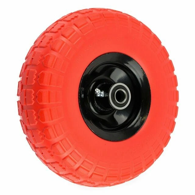 K&N NK WFFOR10 Solid Rubber Flat Tubeless Hand Truck Utility Tire