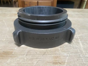 Roter Kopf 4 1/2 NH Stecker auf 5 NH Buchse Stil 37 Rocker Lug Kupplung Adapter Alaun - Bild 1 von 5