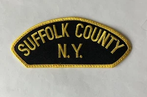 Obsolete Suffolk County New York police shoulder tab patch - Picture 1 of 1