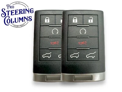 07-14 Cadillac Escalade Mando a Distancia Llavero Nuevo OUC6000066 (Paquete de 2) Foto 1 de 4