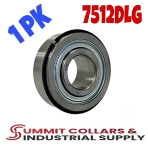 Premium New 7512DLG Single Row Ball Bearing 3/4" Bore w/Snap Ring S8603-88 W512 - Picture 1 of 3